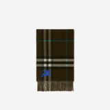  Khăn Burberry Reversible EKD Check Cashmere Scarf 'Snug' 