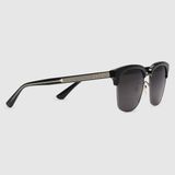  Kính Gucci Rectangular Frame Sunglasses 'Black' 