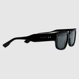  Kính Gucci Rectangular Frame Sunglasses 'Black' 