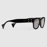 Kính Gucci Rectangular Frame Sunglasses 'Black' 