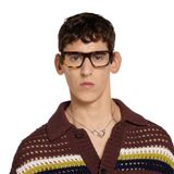  Kính Gucci Rectangular Frame Sunglasses 'Brown' 
