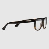  Kính Gucci Square Optical Frame 'Tortoiseshell' 