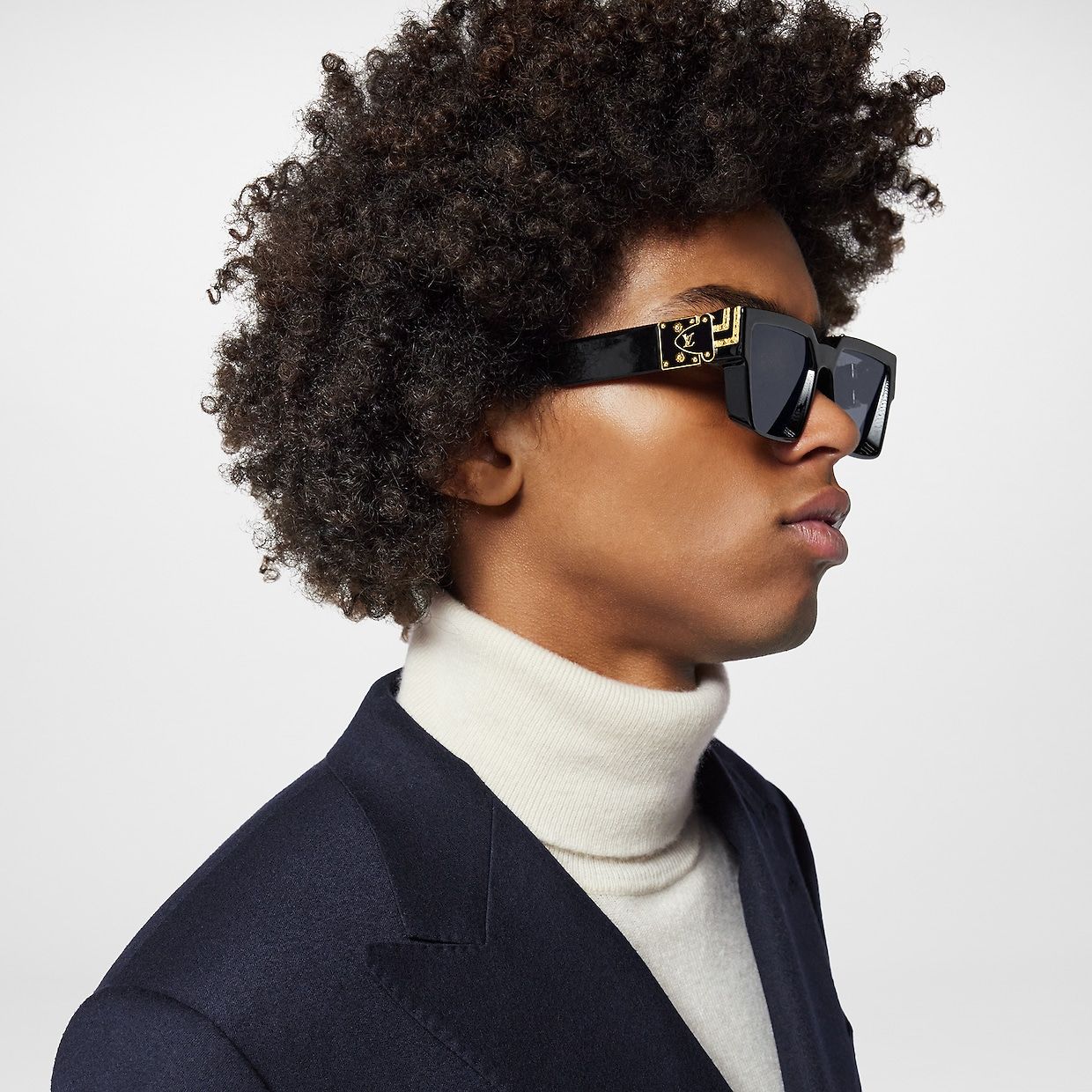 Kính Nam Louis Vuitton 1.1 Millionaires Sunglasses 'Black' Z1165W