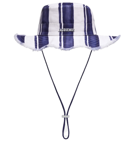  Mũ Nữ Jacquemus Artichaut Bucket Hat 'Print Blue' 