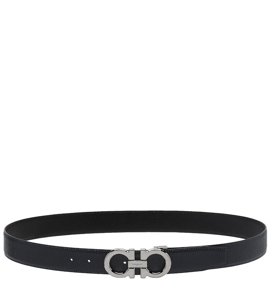  Thắt Lưng Nam Salvatore Ferragamo Gancini Belt 'Blue' 