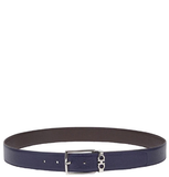  Thắt Lưng Nam Salvatore Ferragamo Gancini Belt 'Blue' 