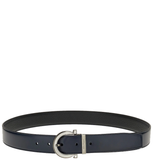  Thắt Lưng Nam Salvatore Ferragamo Gancini Belt 'Navy' 