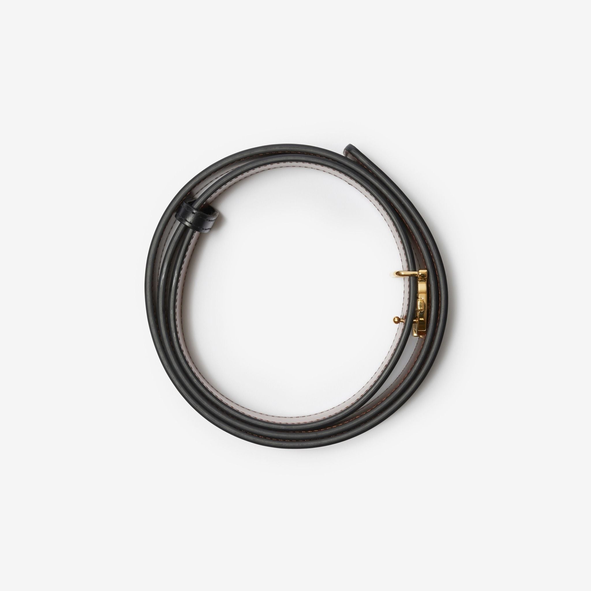  Thắt Lưng Nữ Burberry Reversible Leather TB Belt 'Black' 