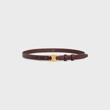  Thắt Lưng Nữ Celine Small Triomphe Belt 'Chestnut' 