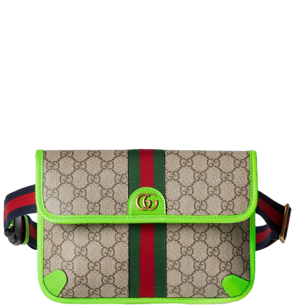  Túi Gucci Ophidia Gg Small Belt Bag 'Beige Green' 