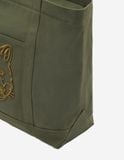  Túi Maison Kitsune Fox Head Large Tote 'Green' 