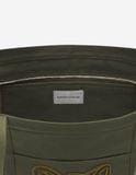  Túi Maison Kitsune Fox Head Large Tote 'Green' 