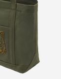  Túi Maison Kitsune Fox Head Zipped Pouch 'Green' 
