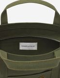  Túi Maison Kitsune Fox Head Small Tote 'Green' 