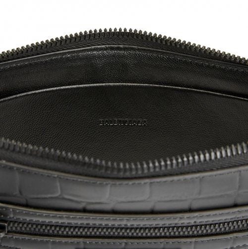 Túi Nữ Balenciaga Neo Pouch Crocodile 'Black' 