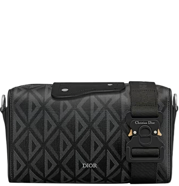  Túi Nam Dior Lingot 22 CD Diamond Canvas 'Black' 