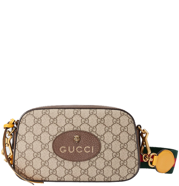  Túi Nam Gucci Neo Vintage GG Supreme Messenger Bag 'Beige' 