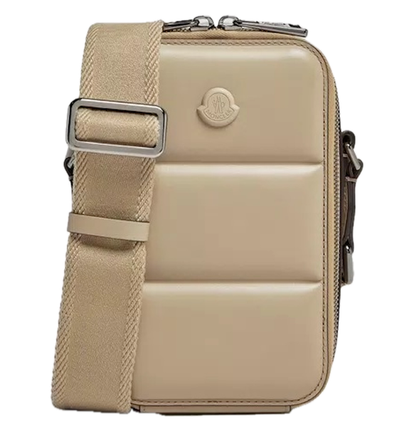  Túi Nam Moncler Vertical Crossbody Bag 'Beige' 