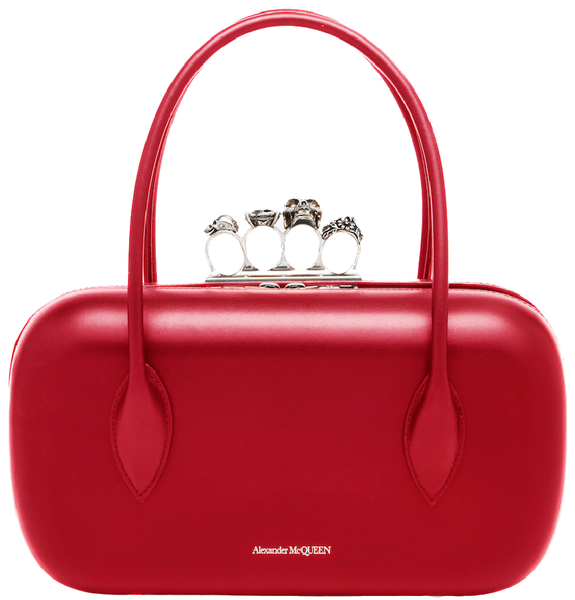  Túi Nữ Alexander McQueen Reverse Clutch 'Blood Red' 