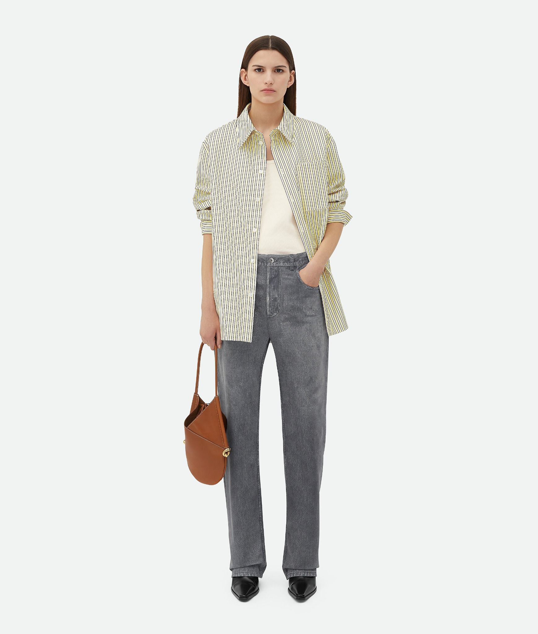  Túi Nữ Bottega Veneta Small Solstice 'Light Wood' 