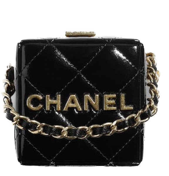 Túi Nữ Chanel Clutch With Chain Patent 'Black AP3154-B09940-94305