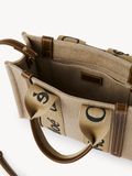  Túi Nữ Chloe Small Woody Tote Bag 'Bronze Brown' 
