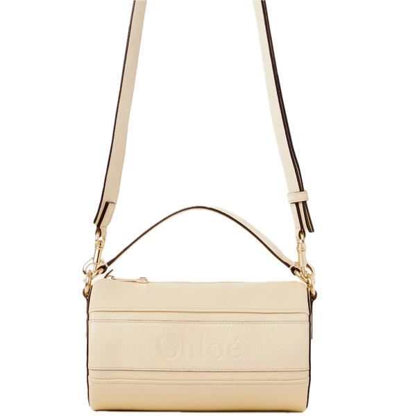  Túi Nữ Chloe Woody Tube Shoulder Bag 'Sweet Beige' 