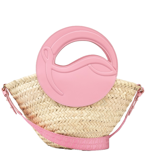  Túi Nữ Christian Louboutin Biloumoon Basket Small 'Calipso' 