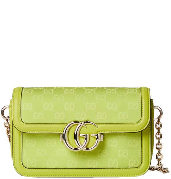  Túi Nữ Gucci Go Small Shoulder Bag 'Bright Green' 