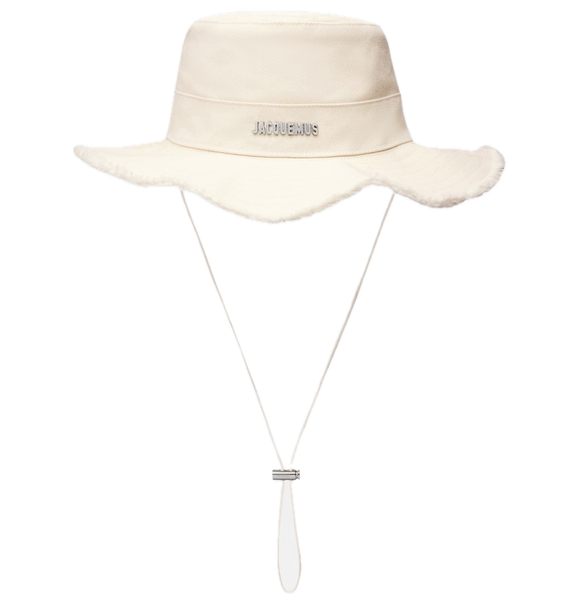  Mũ Jacquemus Artichaut Bucket Hat 'Off-White' 