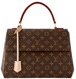  Túi Nữ Louis Vuitton Cluny MM Monogram 'Bleu Glacier Blue' 