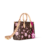  Túi Nữ Louis Vuitton LV x TM OnTheGo PM Bag 'Sakura Brown' 