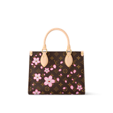  Túi Nữ Louis Vuitton LV x TM OnTheGo PM Bag 'Sakura Brown' 