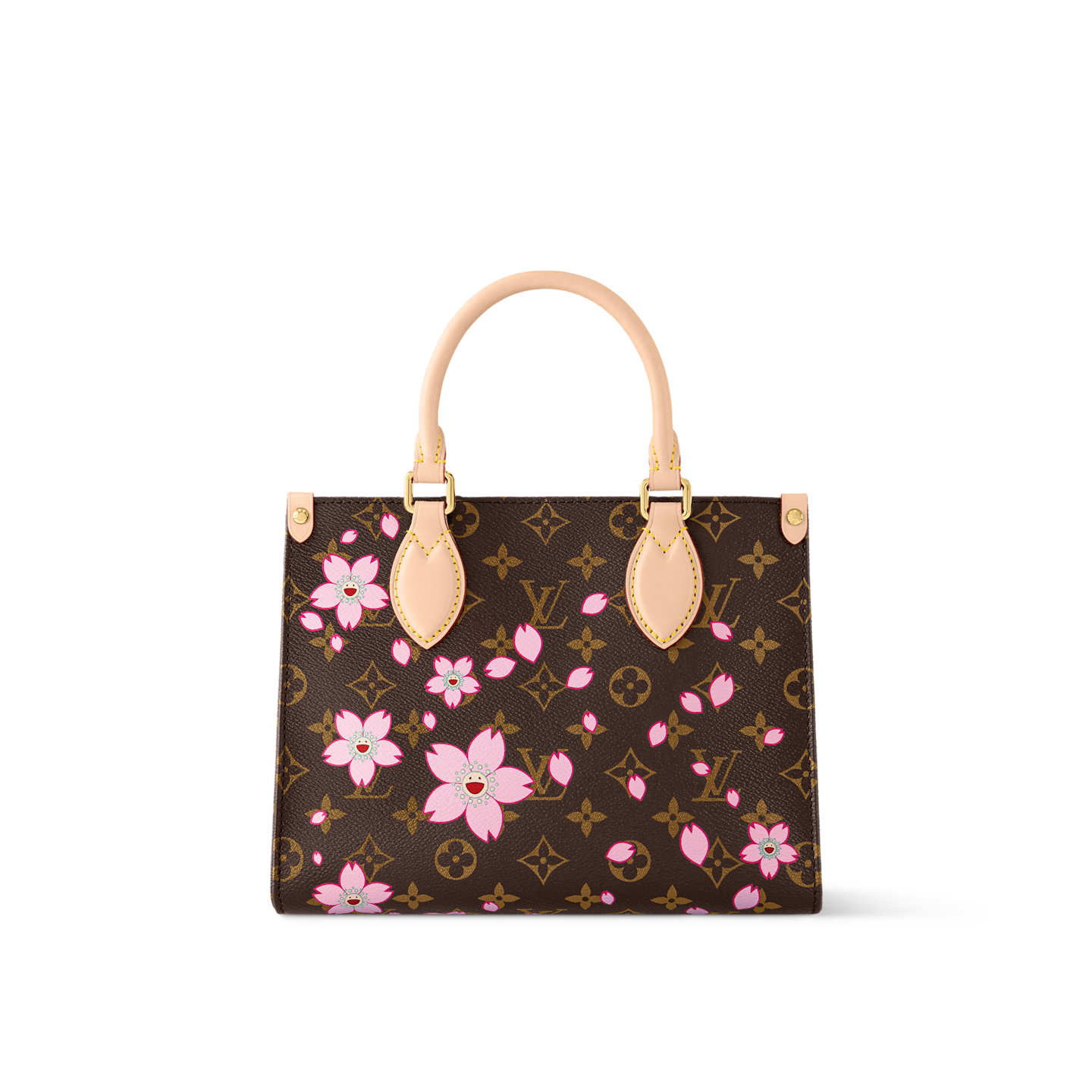  Túi Nữ Louis Vuitton LV x TM OnTheGo PM Bag 'Sakura Brown' 