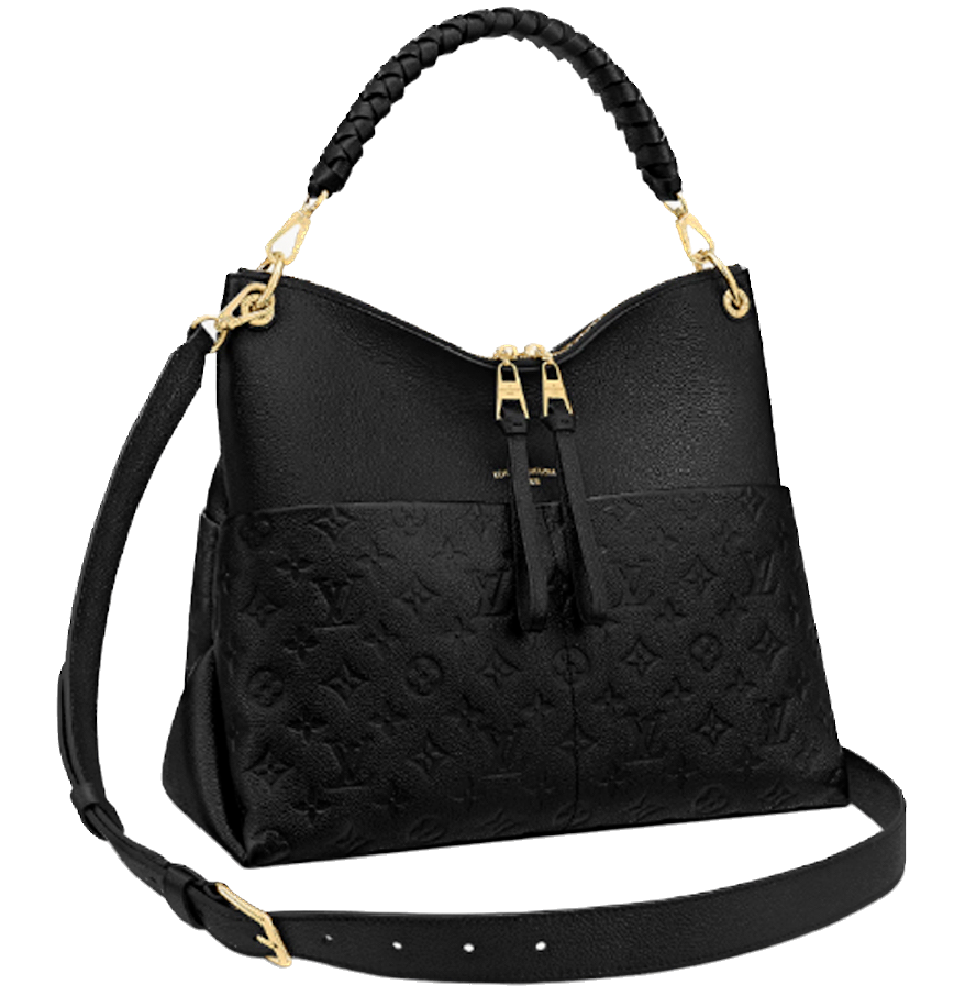 louis vuitton empreinte maida hobo black