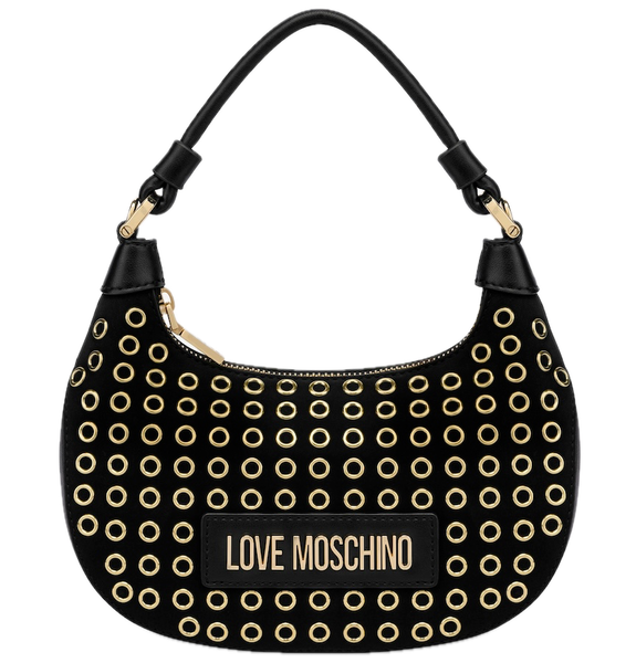  Túi Nữ Love Moschino Glam Up Mini Hobo Bag 'Black' 
