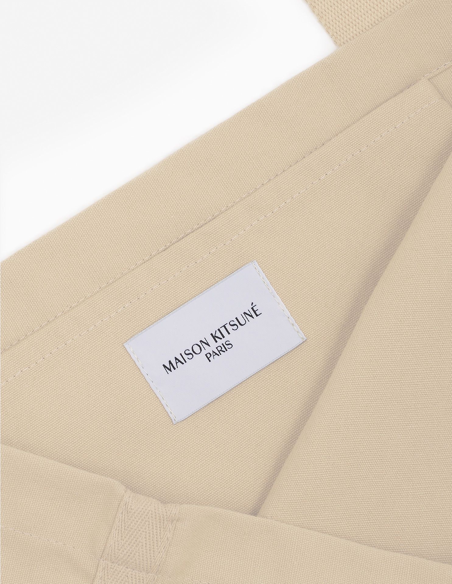  Túi Nữ Maison Kitsune Palais Royal Bag 'Beige' 