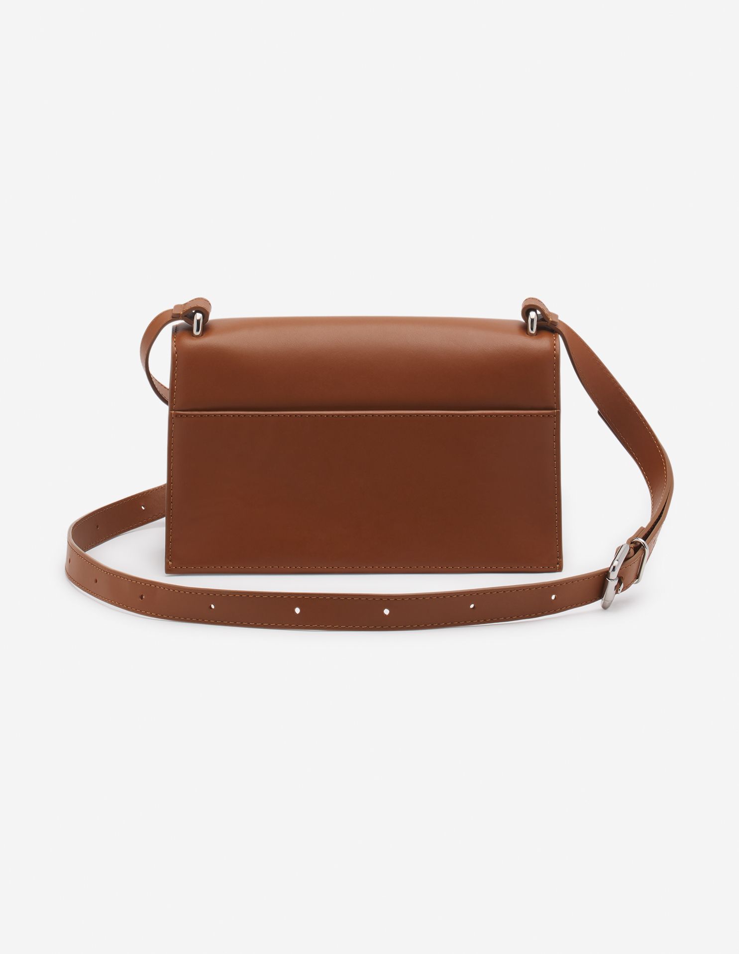  Túi Nữ Maison Kitsune Preppy Baguette 'Tobaco' 