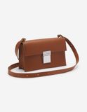  Túi Nữ Maison Kitsune Preppy Baguette 'Tobaco' 