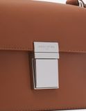  Túi Nữ Maison Kitsune Preppy Baguette 'Tobaco' 