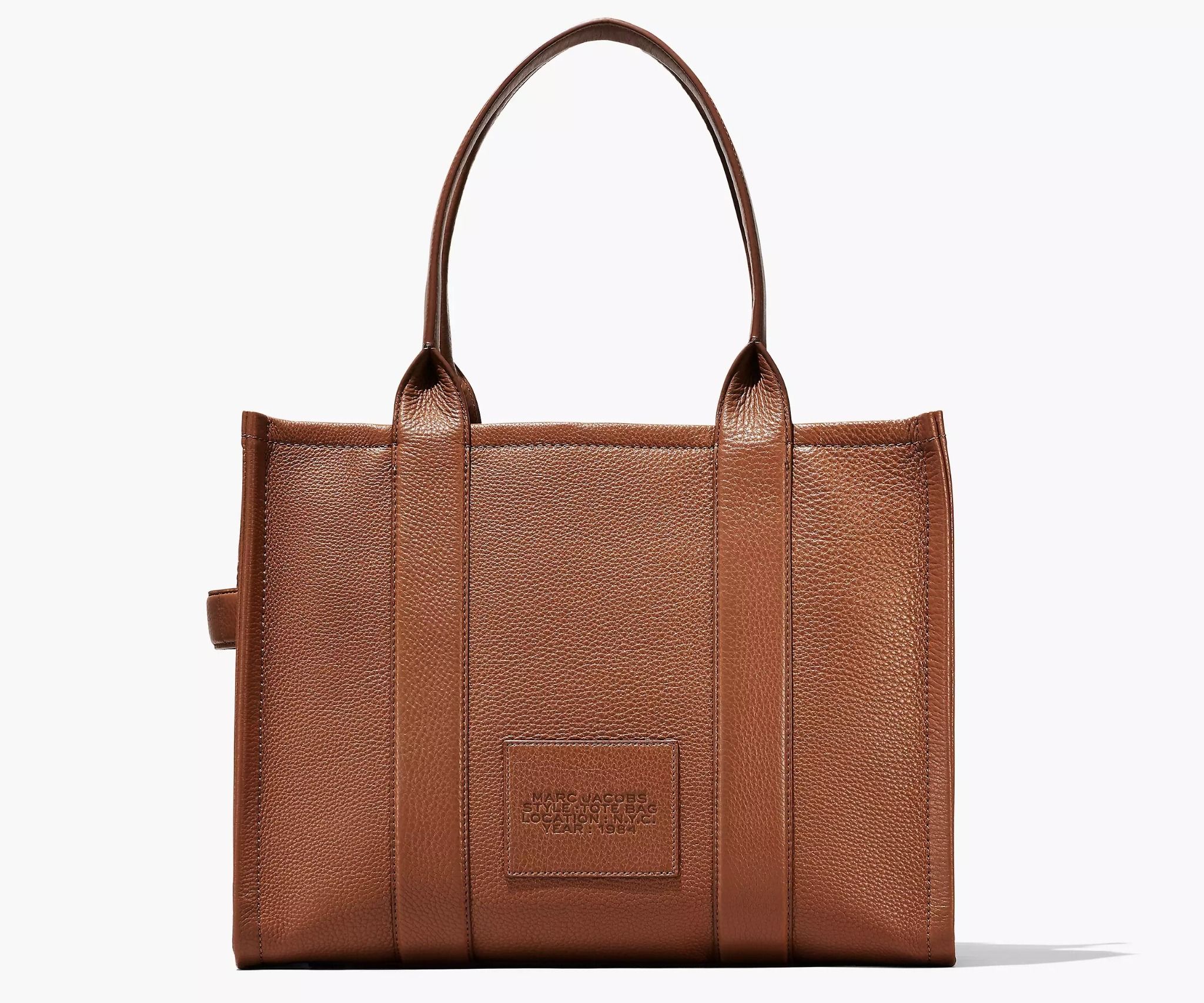  Túi Nữ Marc Jacobs Leather Large Tote Bag 'Argan Oil' 