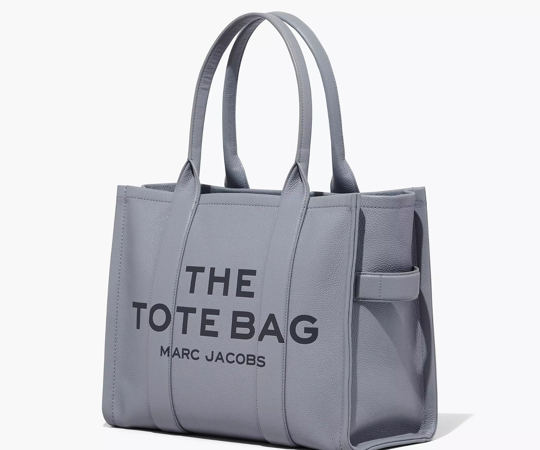  Túi Nữ Marc Jacobs Leather Large Tote Bag 'Wolf Grey' 
