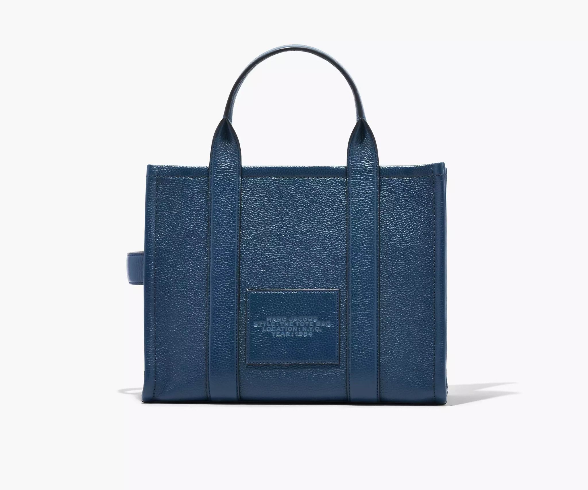  Túi Nữ Marc Jacobs Leather Medium Tote Bag 'Blue Sea' 