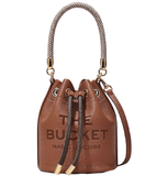  Túi Nữ Marc Jacobs Leather Mini Bucket Bag 'Argan Oil' 