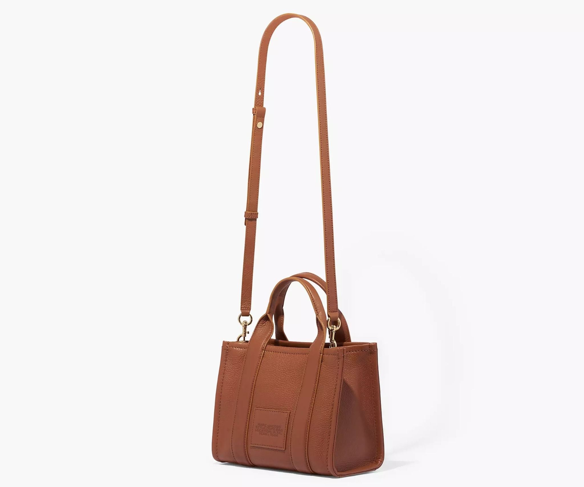  Túi Nữ Marc Jacobs Leather Small Tote Bag 'Argan Oil' 