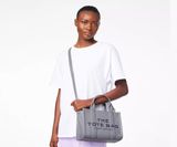 Túi Nữ Marc Jacobs Leather Small Tote Bag 'Wolf Grey' 