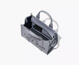  Túi Nữ Marc Jacobs Leather Small Tote Bag 'Wolf Grey' 