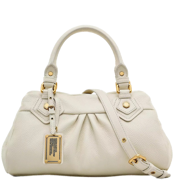  Túi Nữ Marc Jacobs Re-edition Baby Groovee Bag 'White' 