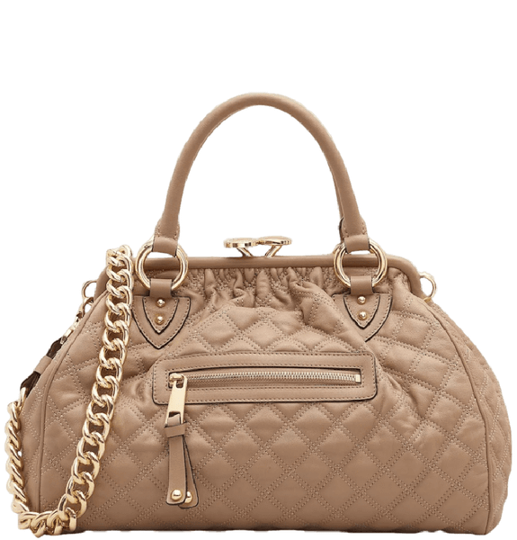  Túi Nữ Marc Jacobs Re-edition Quilted Stam Bag 'Camel' 