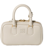  Túi Nữ Miu Miu Arcadie Leather Mini 'White' 